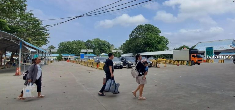 Jelang Natal 2024, Pelabuhan ASDP Tanjunguban, Bintan Sepi