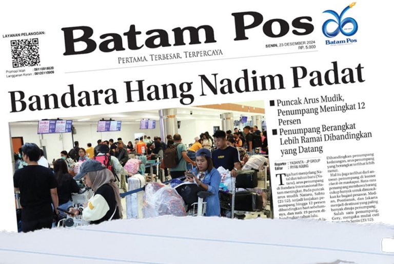 Akhir Tahun, Bandara Hang Nadim Padat