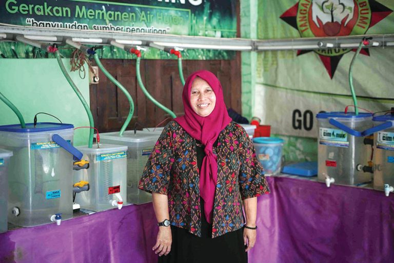 Sri Wahyuningsih Ajak Masyarakat Memanfaatkan Air Hujan