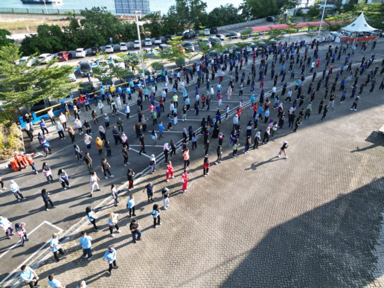 Semarak Senam Gabungan Tutup Tahun 2024: Energi Baru untuk BP Batam yang Lebih Produktif