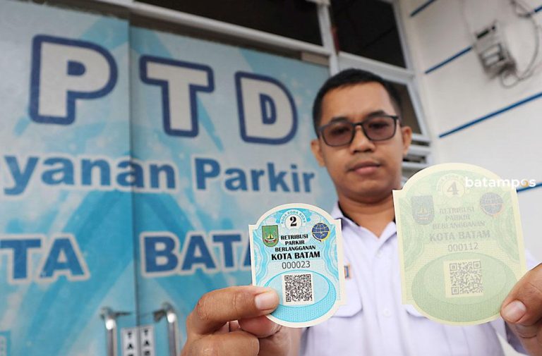 Seribuan Kendaraan di Batam Sudah Ikut Program Parkir Berlangganan