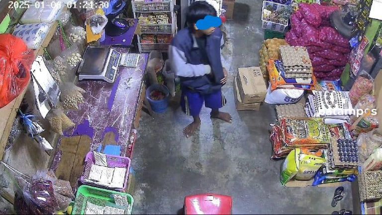 Tak Ada Modal Buat Merokok, Remaja Pengangguran Bobol Warung di Payalaman