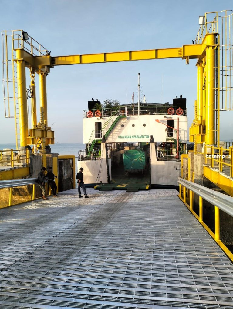 Februari, Pelabuhan Roro Tanjung Buton Kembali Beroperasi