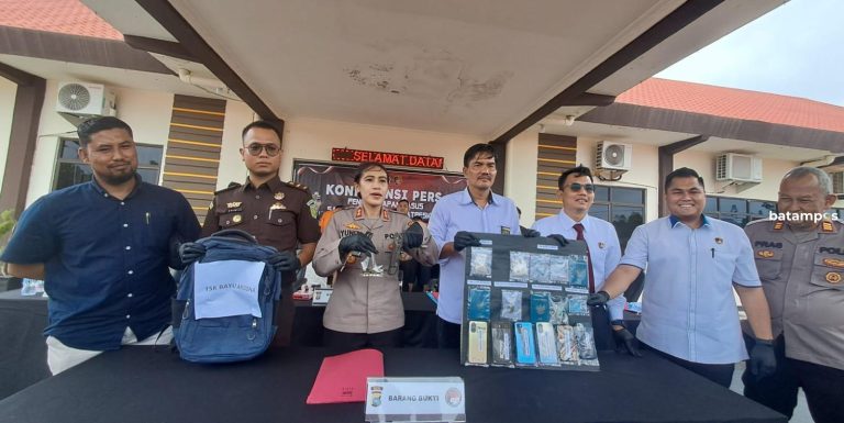 Polisi Ungkap Jaringan Narkoba Antarnegara di Bintan, Ada Senpi dari Malaysia