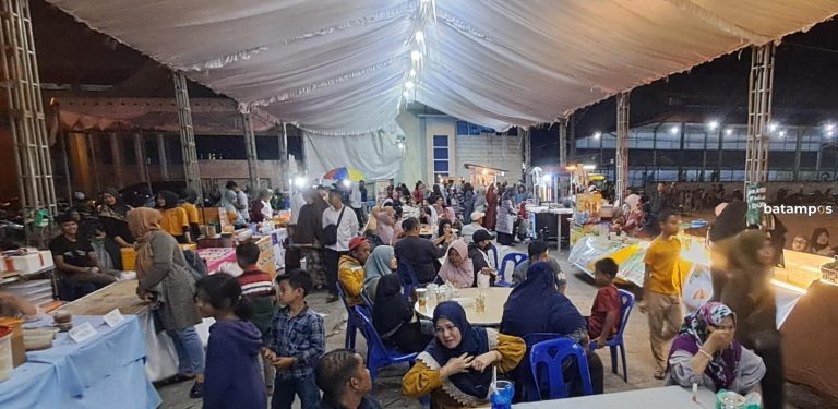 Bazar UMKM Gedung Nasional Tanjunguban, Bintan Ramai Dikunjungi Pecinta Kuliner