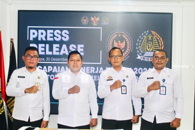 6 WNA Masuk Anambas Secara Ilegal di Deportasi, 71 TKA Bekerja di Perusahaan Migas