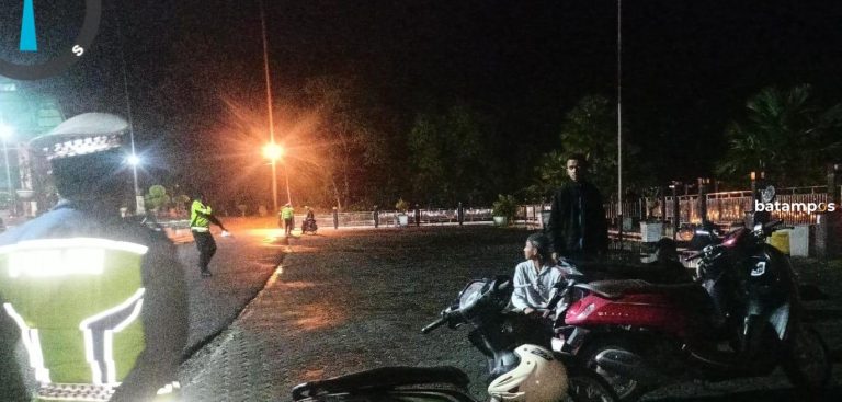 Polisi Amankan 8 Motor Berknalpot Brong 