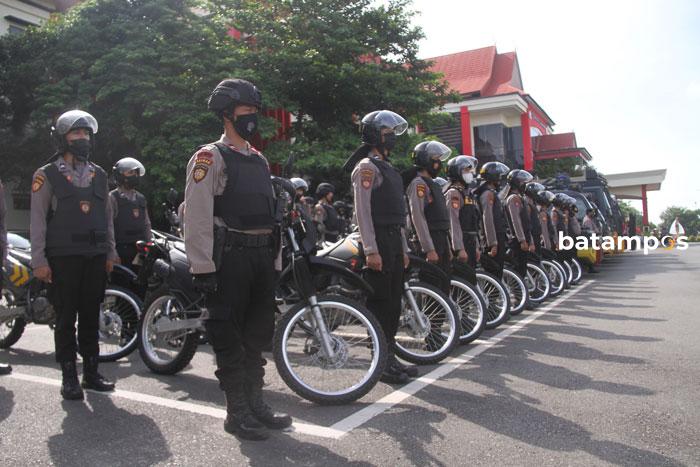 Polda Kepri Kerahkan 499 Personel untuk Pengamanan Libur Panjang Isra Mi’raj dan Imlek