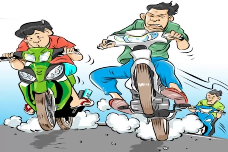 Balap Liar Makan Korban, Joki Remaja Meninggal Usai Terseret di Aspal