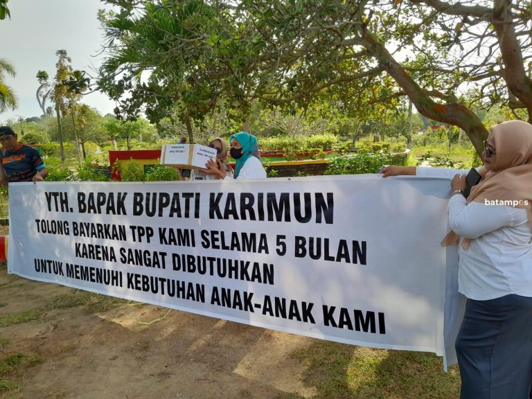 TPP Belum Dibayar, IPN  Demo Tuntut Haknya ke Pemda Karimun