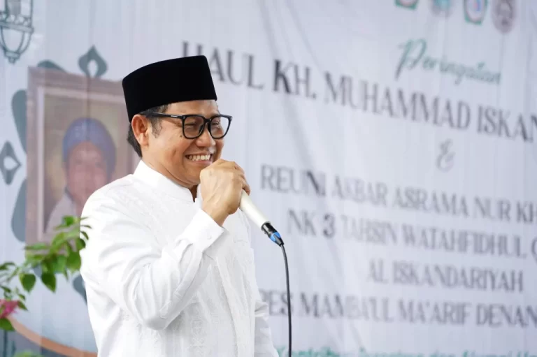 Cak Imin Kenang Pendiri NU Bisri Syansuri Sebagai Sosok Tegas dan Ahli Berpolitik