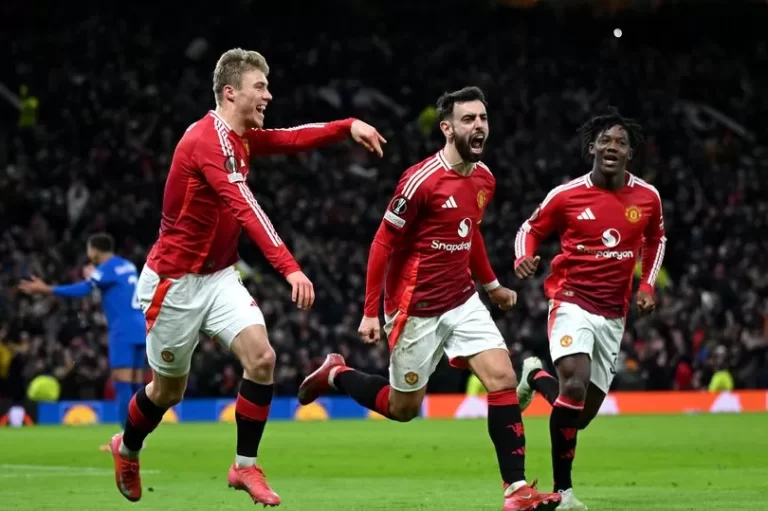 Gol Telat Bruno Fernandes Bawa Manchester United Menang Dramatis