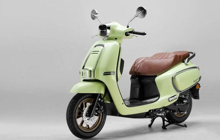 Suzuki Luncurkan Motor Matic Mirip Vespa