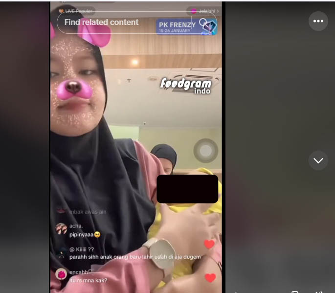 Bidan Joget TikTok dengan Bayi, Tuai Kritikan Netizen