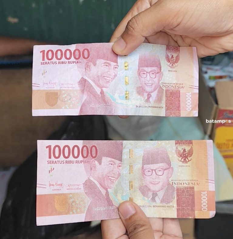 Polisi Temukan 10 Lembar Uang Palsu Rp100 Ribu di Tanjungpinang: Pengedar Diburu