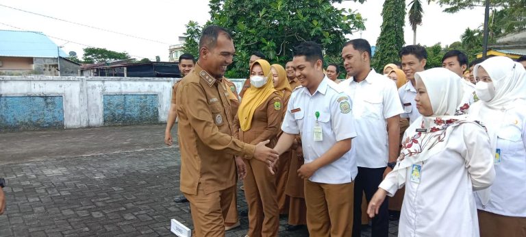 Wakil Bupati Lingga Pimpin Apel Perdana Bersama OPD Kecamatan Singkep