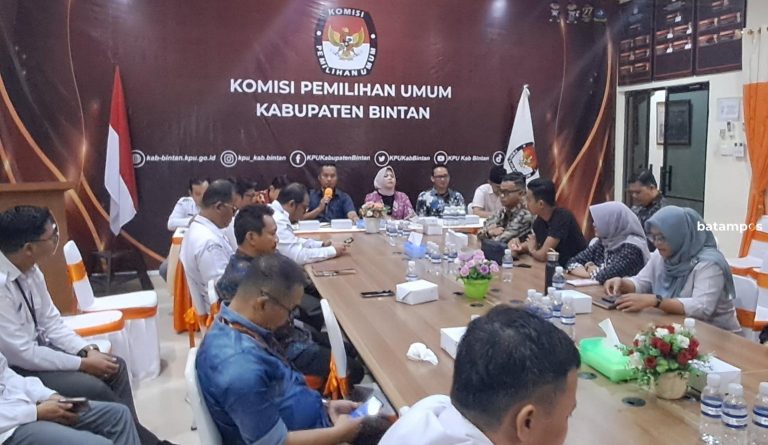 KPU Bintan Gelar FGD Evaluasi Pilkada 2024, Proses Coklit Masih Diperlukan
