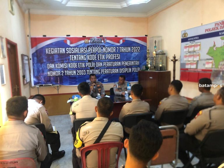 Personel Polres Lingga Diminta Tak Lakukan Pelanggaran