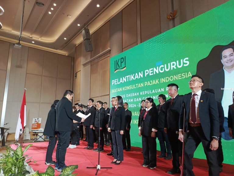 IKPI Pusat Lantik Pengurus Baru di Kepri, Perkuat Edukasi Pajak dan Kemitraan dengan DJP