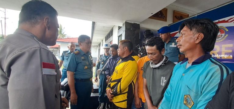 Lanal Bintan Gagalkan Penyelundupan PMI Ilegal dari Malaysia tujuan Batam di Perairan Selat Riau