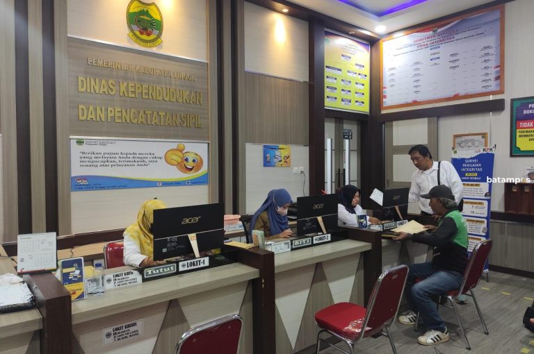 Awal 2025 Ratusan Warga Ber-KTP Lingga Pindah Domisili