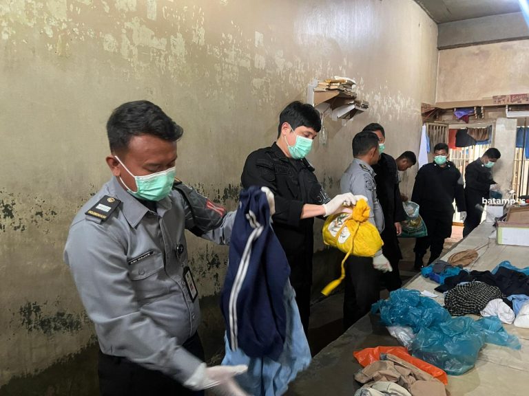 Berantas Narkoba, Kamar Hunian WBP Rutan Kembali Digeledah Tim Gabungan