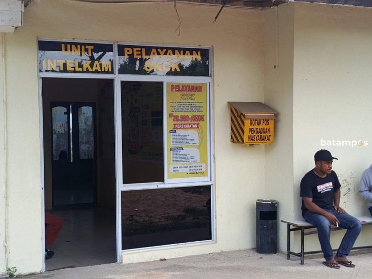 Permohonan SKCK di Polsek Batuaji Menurun Jelang Ramadan