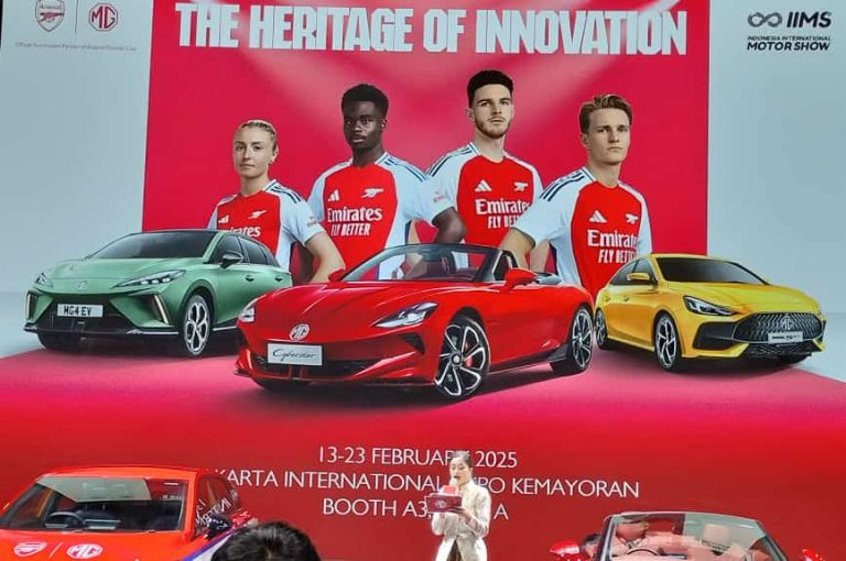 MG Motor Indonesia Hadir di IIMS 2025: Pamerkan Inovasi Terbaru dan Hadirkan Kolaborasi Spesial dengan Arsenal FC