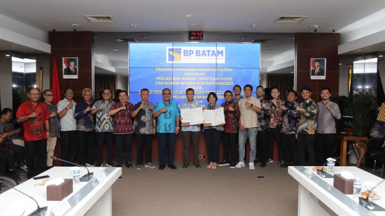 Adendum Ketiga, BP Batam – PT Batam Sarana Surya Perkuat PKS PLTS Terapung