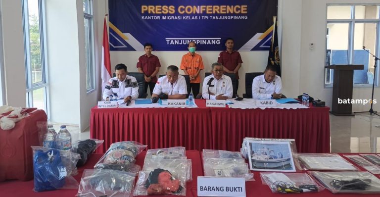 WNA Cina Diciduk, Ketahuan Masuk Bintan Secara Ilegal