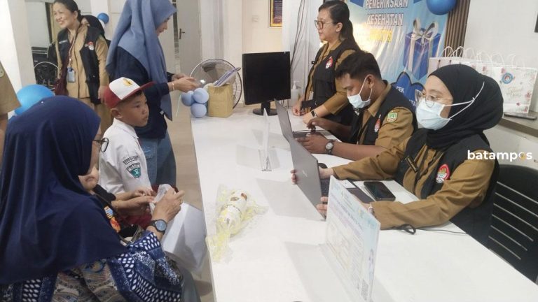 Dinkes Batam Luncurkan Pemeriksaan Kesehatan Gratis