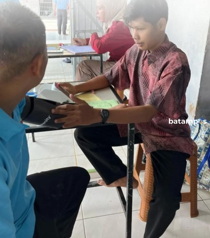 Lapas Kelas III Dabo Singkep Laksanakan Pemeriksaan Kesehatan Bagi Warga Binaan