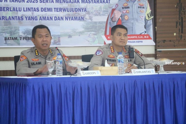 Tekan Angka Kecelakaan, Polda Kepri Gelar Operasi Keselamatan Seligi Selama 14 Hari