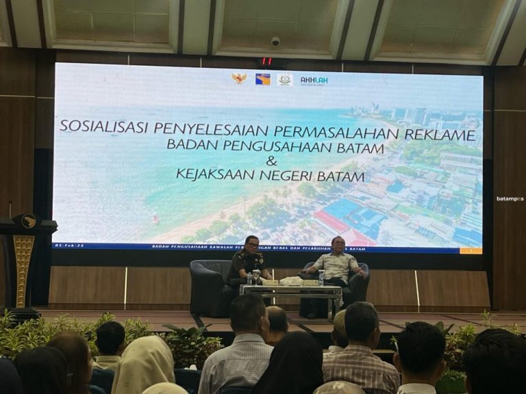 Ada Temuan BPK, Kejari Batam dan BP Batam Sosialisasikan Penyelesaian Masalah Reklame