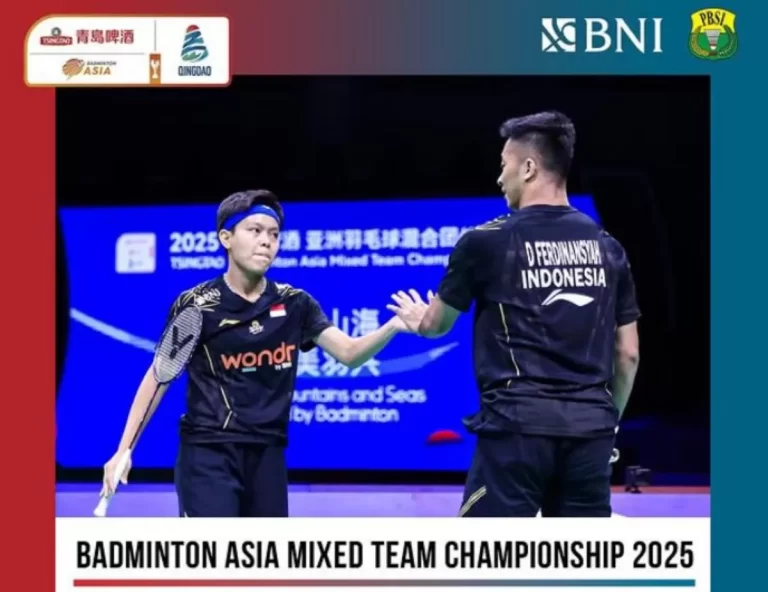 Kalahkan Malaysia di Kejuaraan Beregu Asia 2025, Indonesia Juara Grup