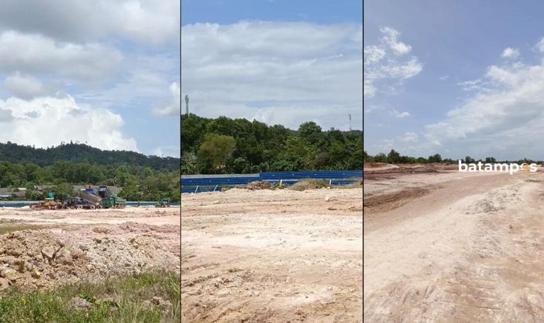 Proyek Pematangan Lahan di Marina Belakang Kaveling Plus Dikeluhkan Warga
