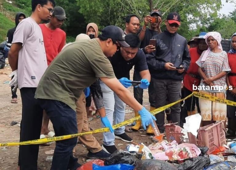 Mayat Bayi Ditemukan di TPA Ganet Tanjungpinang