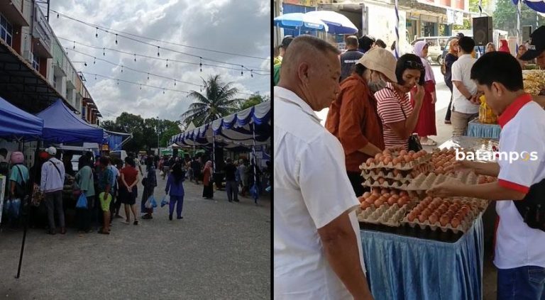 Operasi Pasar Murah di Batuaji Diserbu Warga