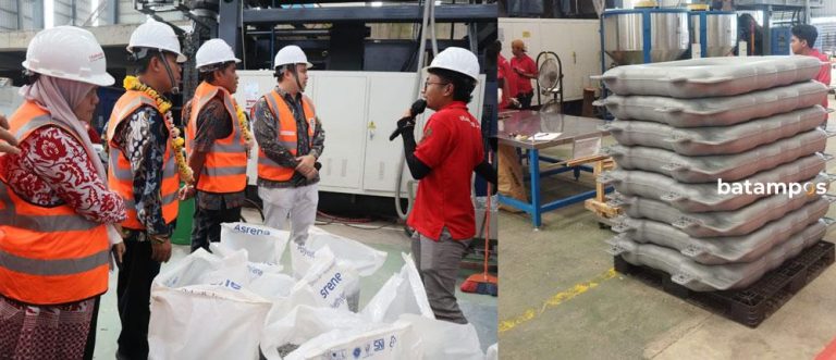 PT Usopater Produksi Pelampung untuk Penyangga PLTS Apung