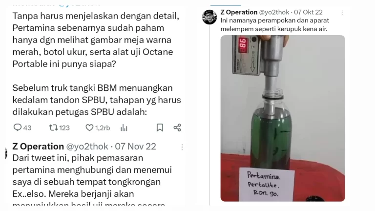 Dugaan BBM Oplosan Pertamina Terungkap, Cuitan Lama Terbukti Benar