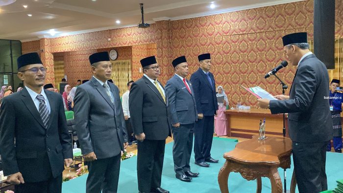Kakanwil Kemenag Kepri Rombak Pejabat Eselon 3, Budi Darmawan Jabat Kakan Kemenag Batam