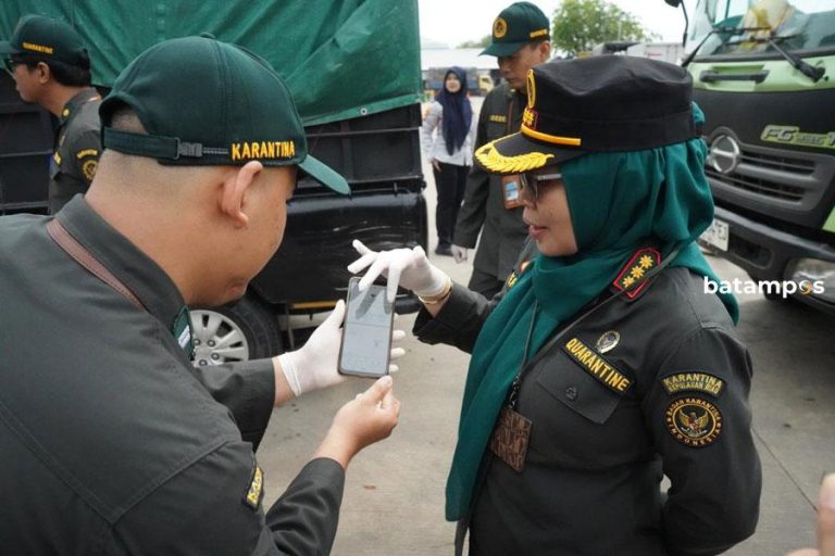 Pastikan Keamanan Pangan, BKHIT Kepri Gelar Operasi Patuh Karantina Jelang Lebaran