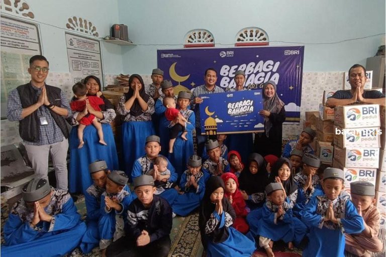 Ceriakan Senyum Anak Yatim, BRI Hadir Berbagi Bahagia Serahkan Santunan
