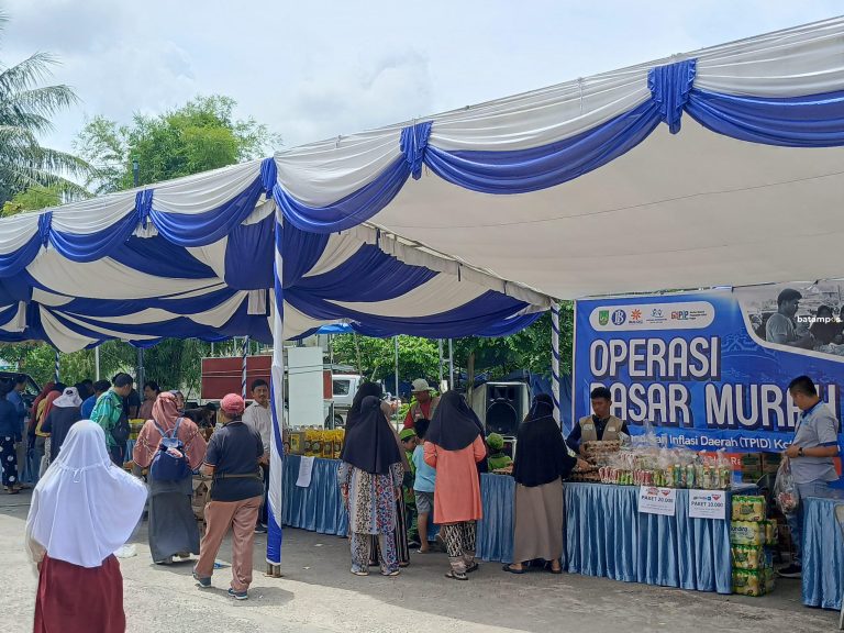 Operasi Pasar Murah TPID Pemko Batam Semakin Diminati Masyarakat