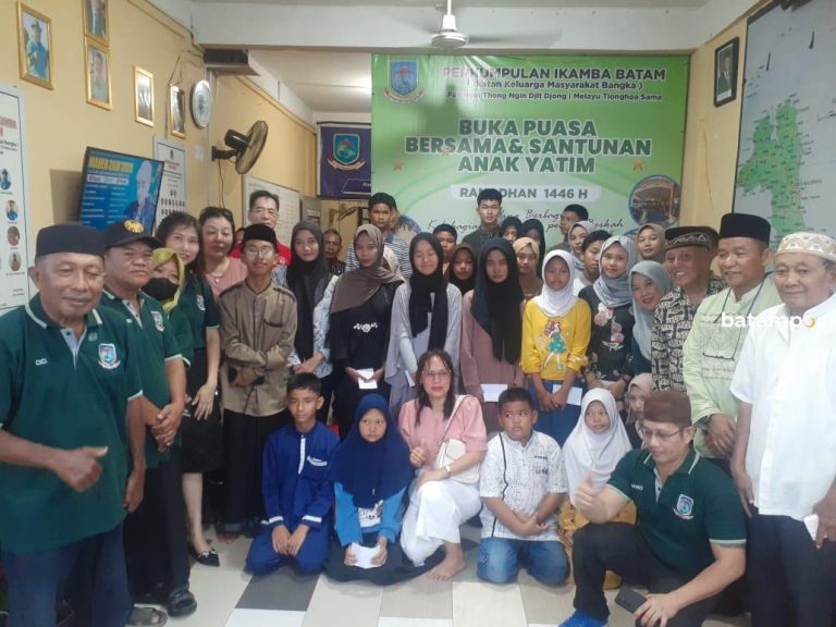 Berbagi Kebahagiaan di Bulan Penuh Berkah, Ikamba Batam Santuni Anak Yatim