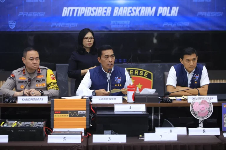 Bareskrim Bongkar Sindikat Internasional Penipuan Online