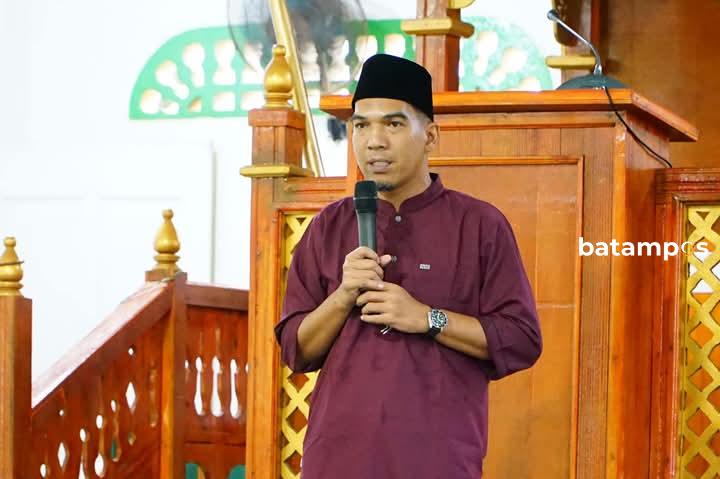 Wakil Bupati Lingga Safari Ramadan Ke Masjid Nurul Ikhlas Kecamatan Senayang