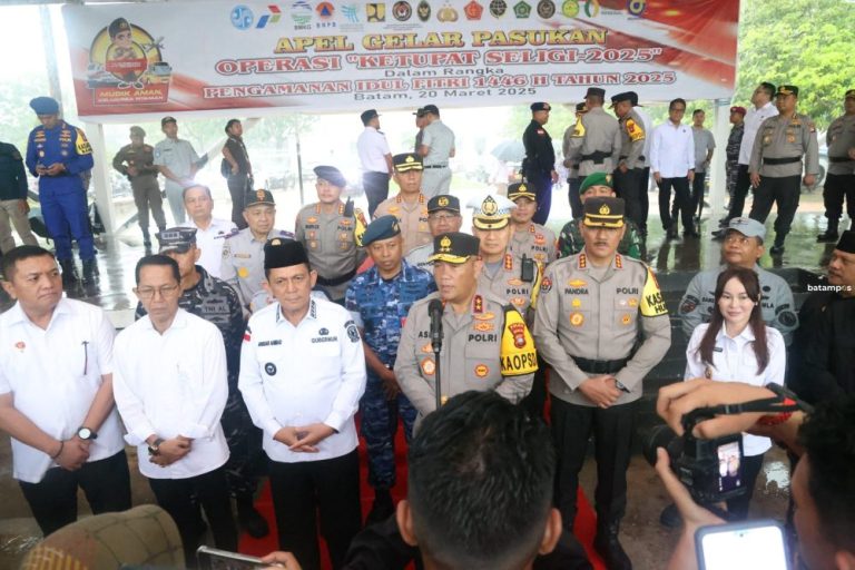 Polda Kepri Siapkan 3.716 Personel untuk Amankan Arus Mudik