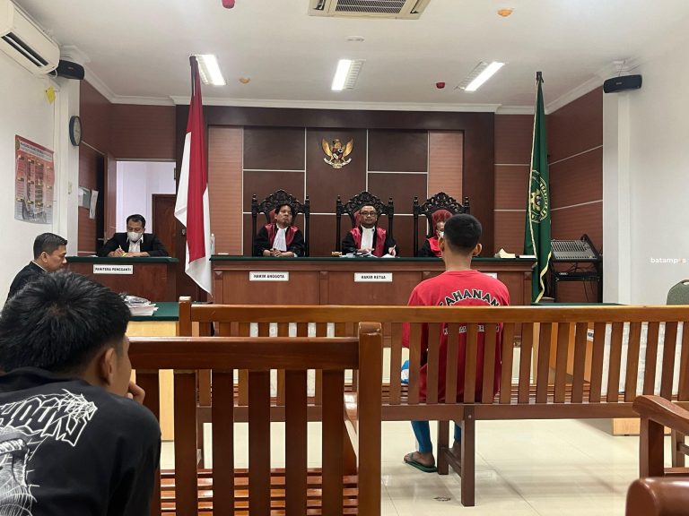 Tusuk Pelajar, Buruh Bangunan Divonis 3 Tahun Penjara