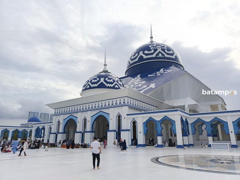 Revitalisasi Masjid Agung Raja Hamidah Batam Berlanjut, Anggaran Capai Rp15 Miliar